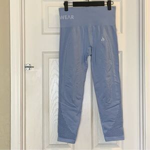 Ryderwear Seamless Staples Leggings Size Medium Blue